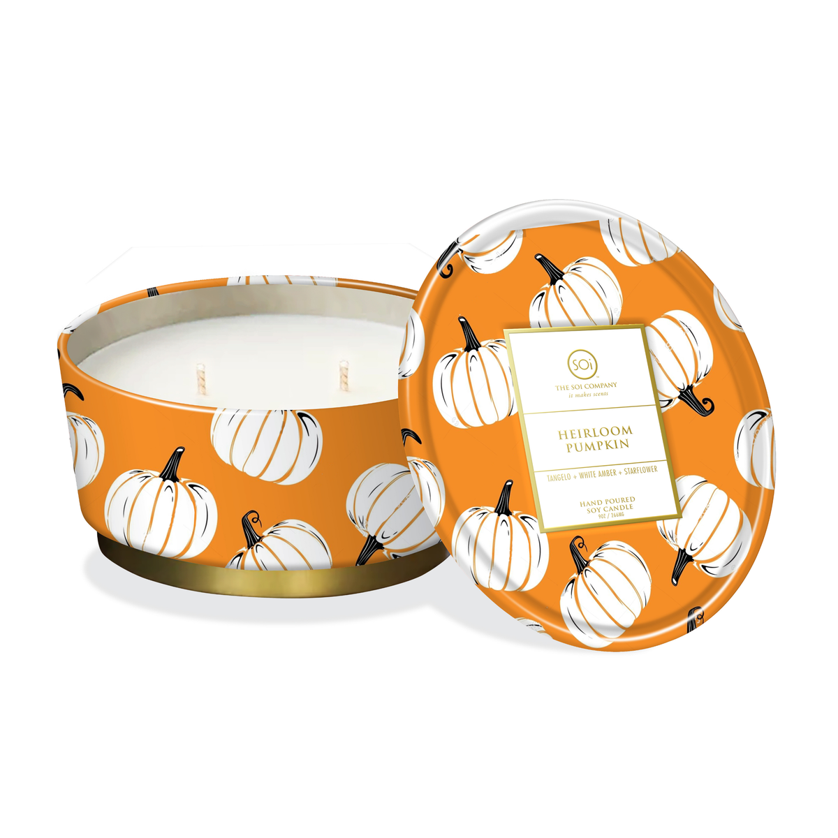 Heirloom Pumpkin Lux 12oz Tin