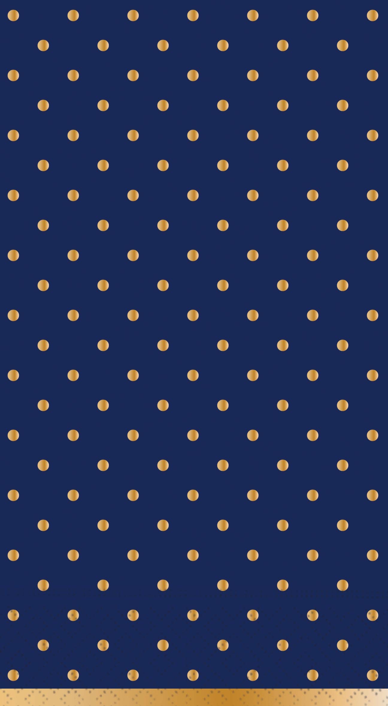 Gold Swiss Dots Guest Towel Napkin-Midnight Blue