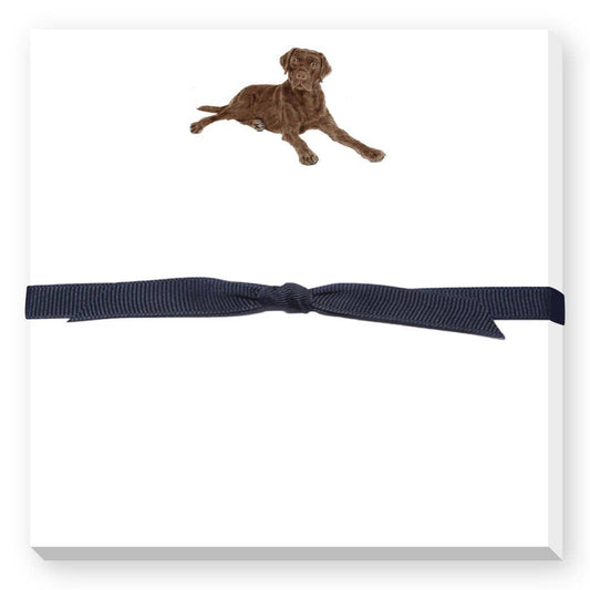 Chocolate Lab Doodle Notepad - 50-page Count