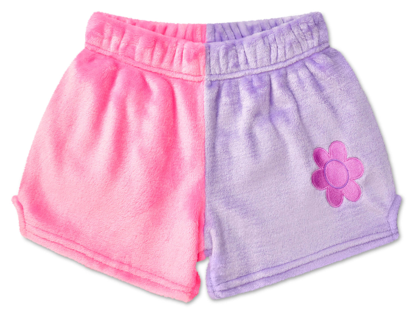 Groovy Smiles Color Block Shorts