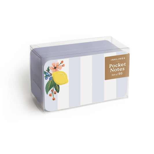 Pocket Notes™ - Lemon Stripe