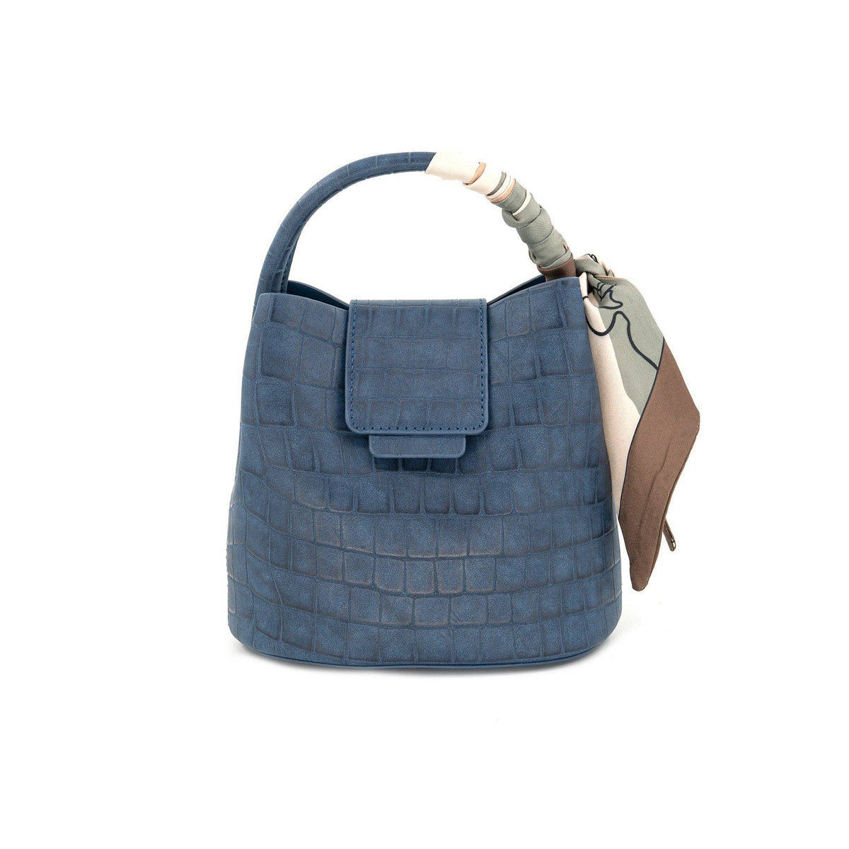 Fall Bucket Bag : Navy