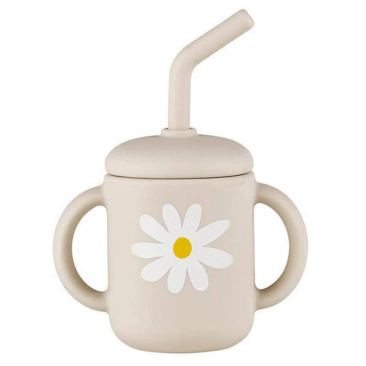 Silicone Sippy Cup - Daisy