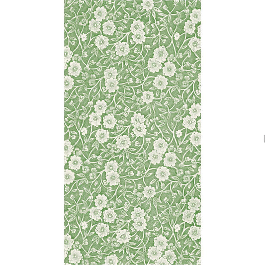 Green Calico Guest Napkin