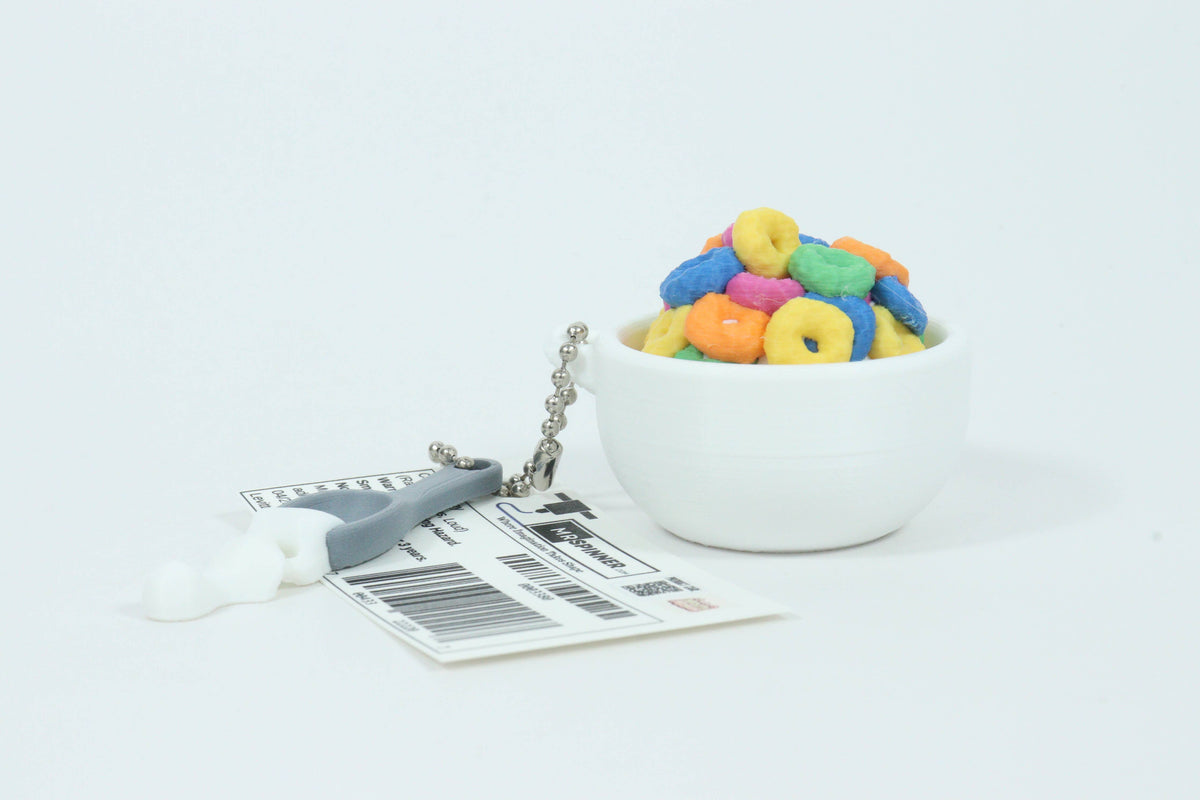 Cereal Click Fidget | Loud & Silent | Rainbow Rings / Silent