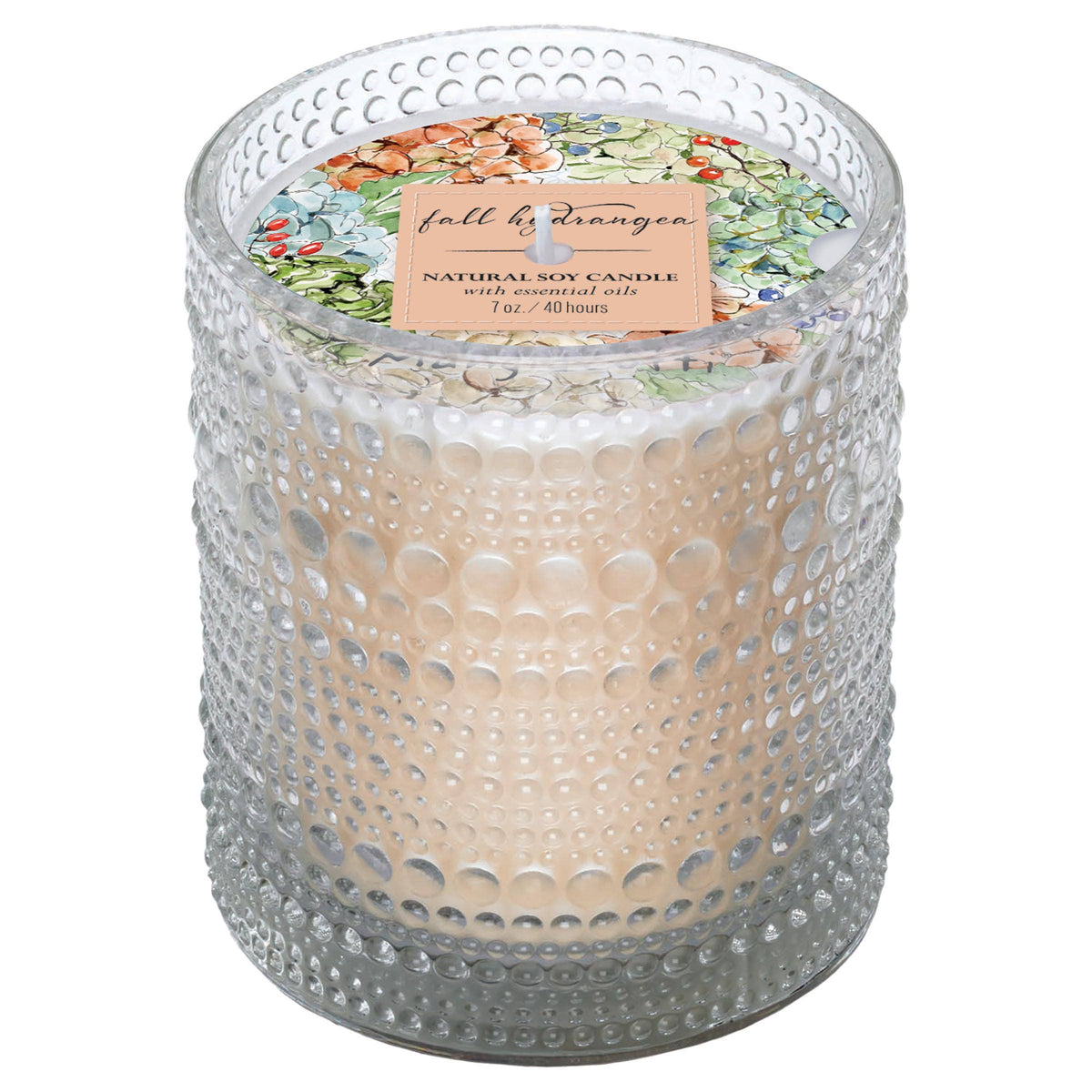 Fall Hydrangea Soy Candle - 7 oz Mangiacotti Fall Autumn