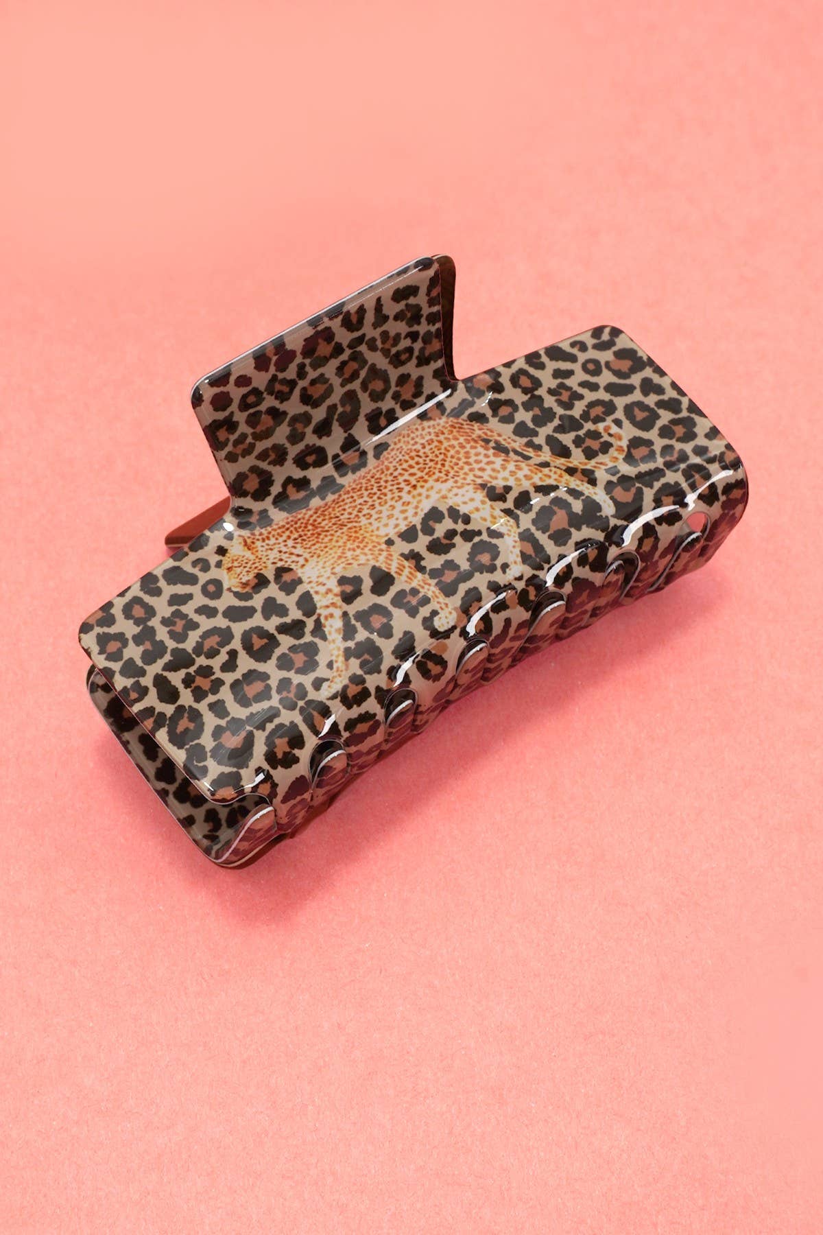 Wildlife Leopard Hair Claw Clips | Animal