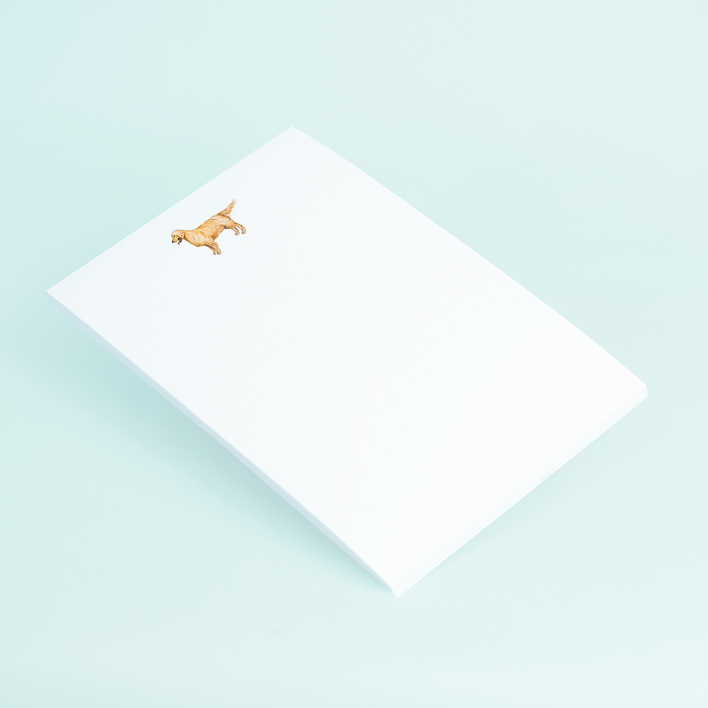 Golden Retriever Notepad