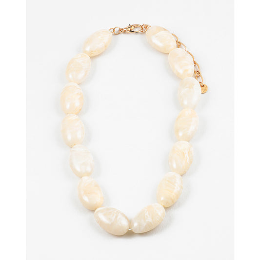 Ivory Stones Statement Necklace
