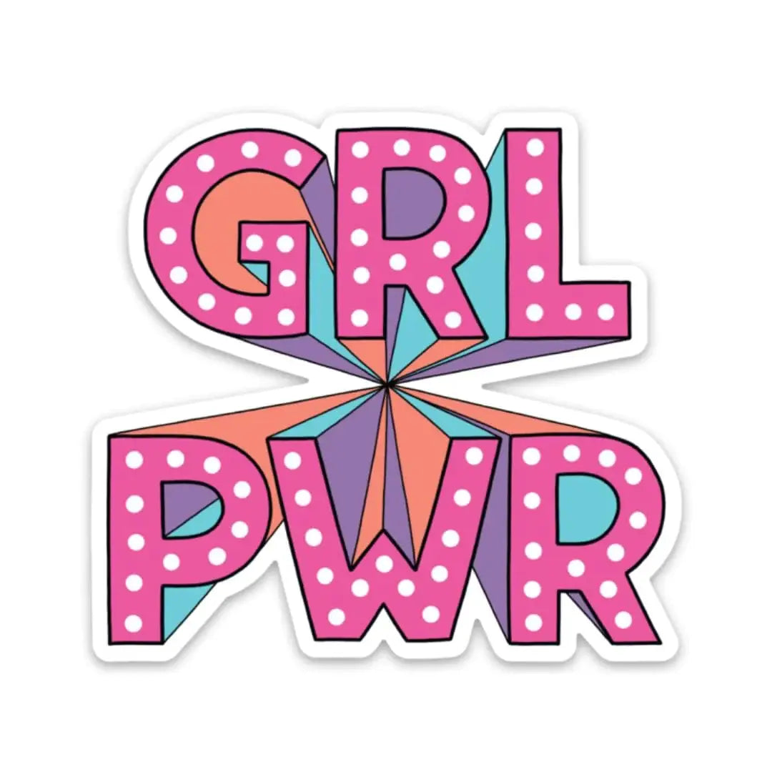 GRL PWR Sticker -Girl Power Sticker Collection