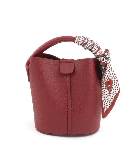 Fall Bucket Bag: Red