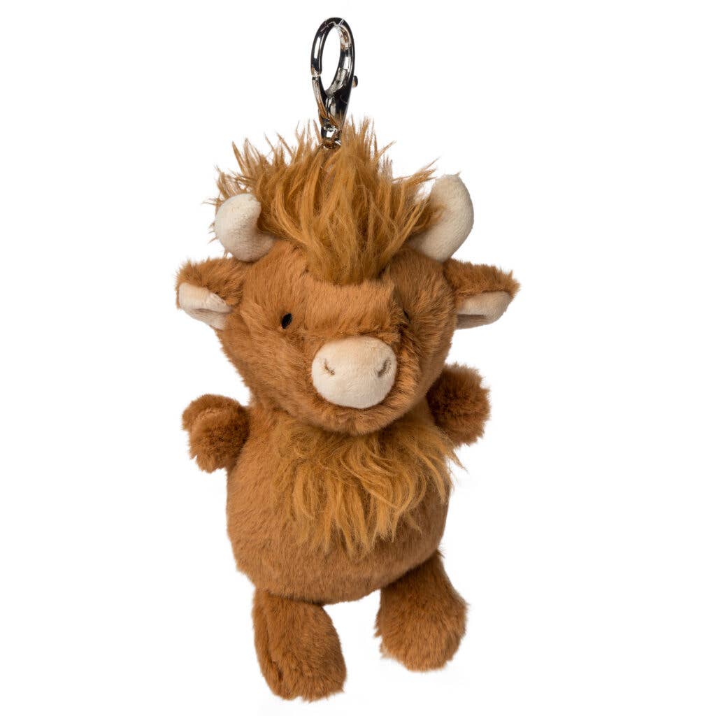 Highland Cow Bag Charm - 6" 