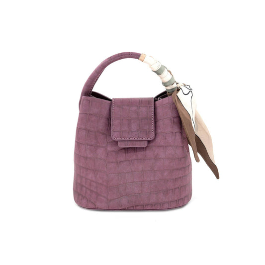 Fall Bucket Bag : Burgundy