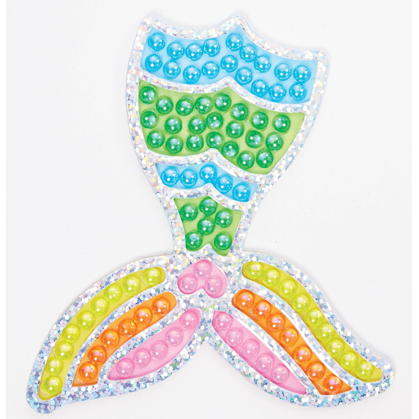 Bubble Gems Super Sticker Diamond Painting Kits for Kids: Mermaid