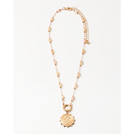 Pastel Coin Necklace