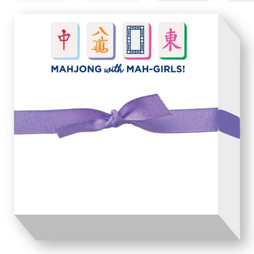 Mahjong With Mah-girls! Chubbie Notepad – She la la