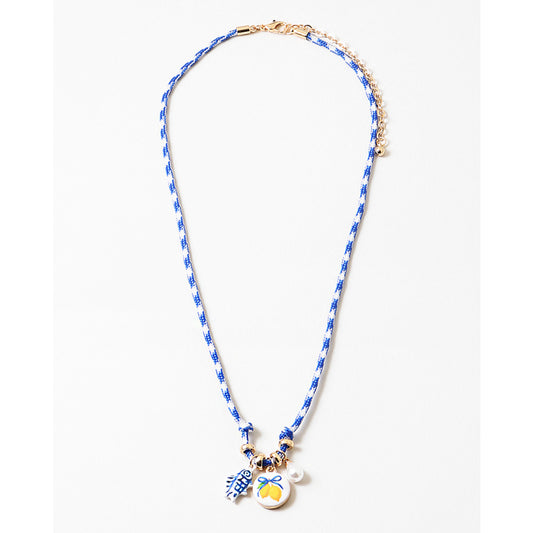 Coastal Citrus Cord Necklace