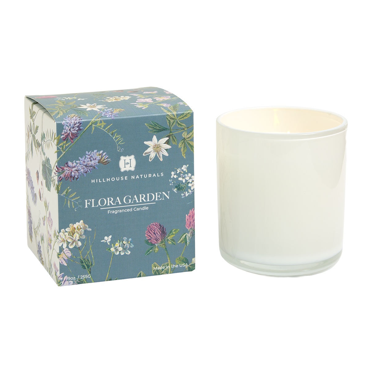 Flora Garden 9oz. Candle In Glass