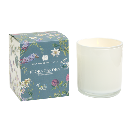 Flora Garden 9oz. Candle In Glass
