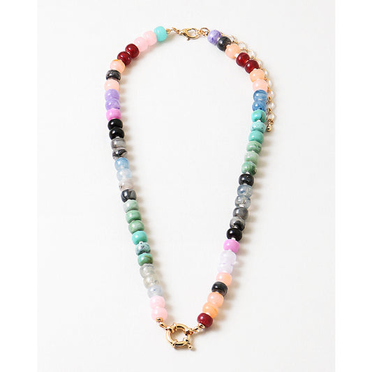 Rainbow Charm Keeper Necklace