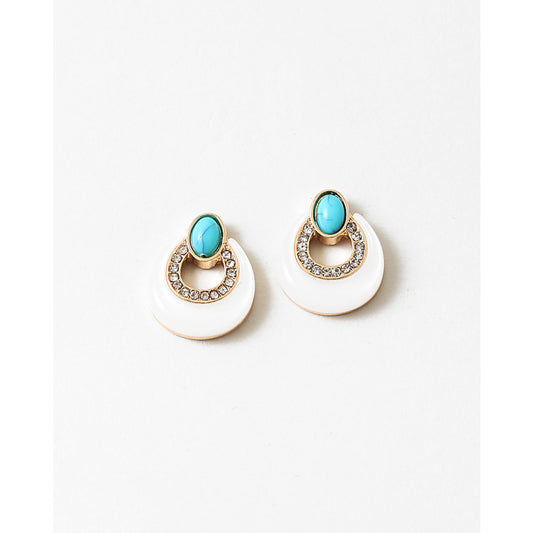 Turquoise Pop Earring