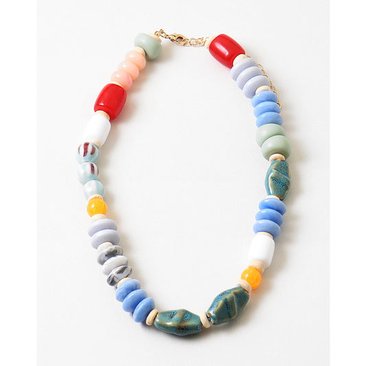 Color Pop Beaded Necklace