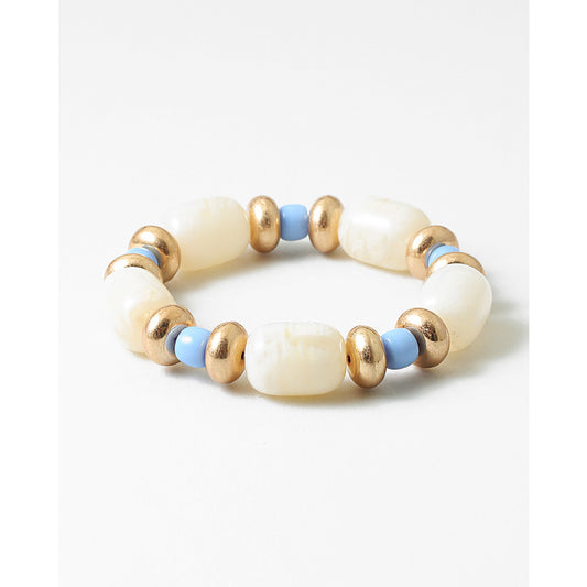 Blue Lace & Cloud Bracelet