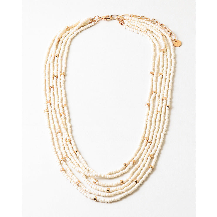 Elegant Ivory Statement Necklace