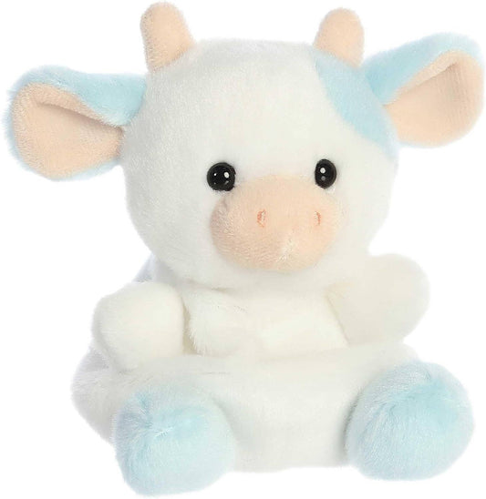 5" Sklya Blueberry Cow Palm Pals Stuffed Animal