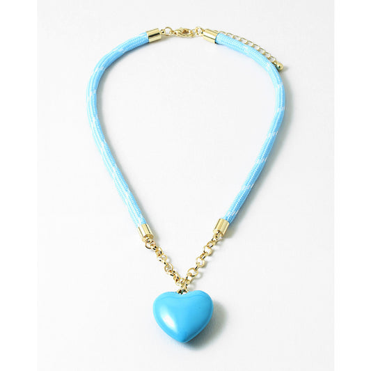 Hearts of Blue Necklace