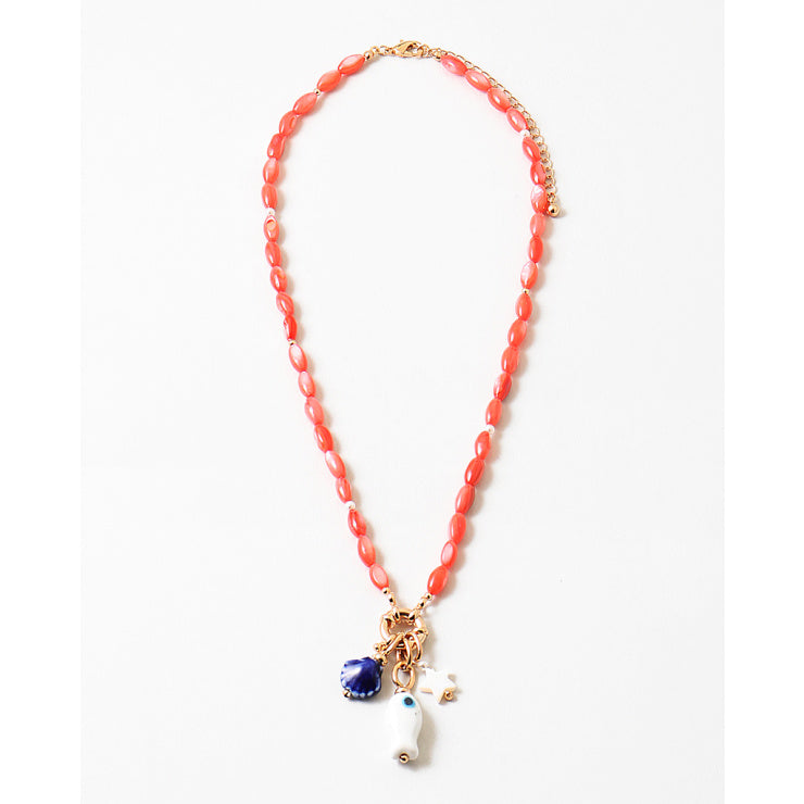 Red Fish Necklace