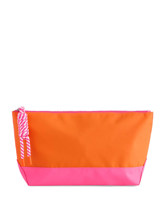 Port Water Resistant ZIP Pouch: Orange
