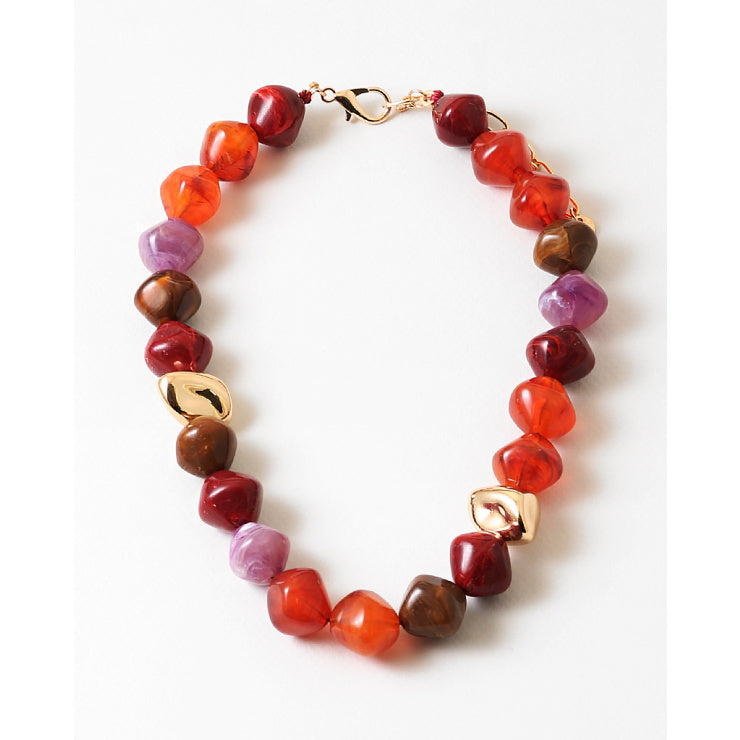 Maple Beaded Necklace