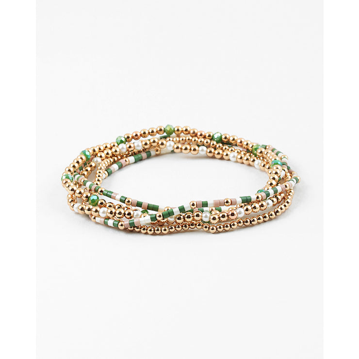 Olive & Tan Stacking Set