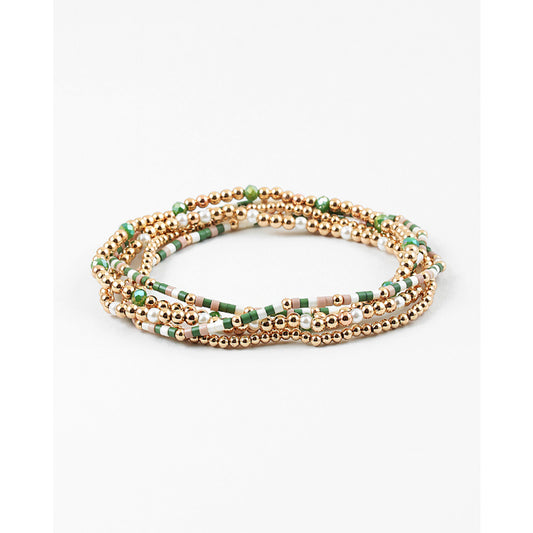 Olive & Tan Stacking Set