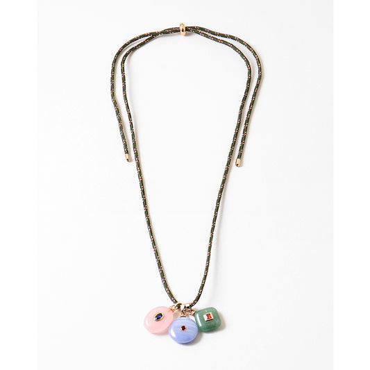 Leah Necklace Olive