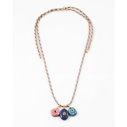 Leah Necklace Tan