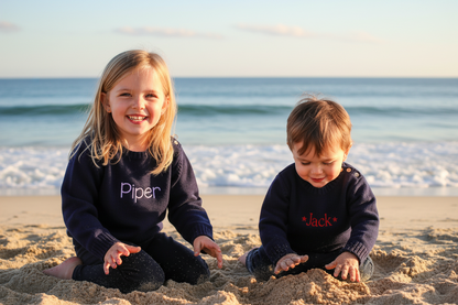 Little La La Solid Button Knit Sweater