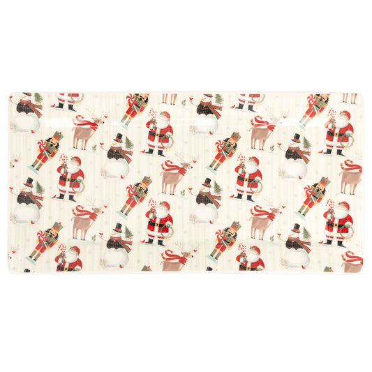 Frosty Fun Allover Platter Large