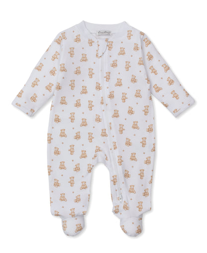 Kissy Kissy Teddy Bears Footie W/ Zip Prt