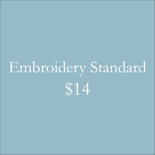 Embroidery Fee - Standard