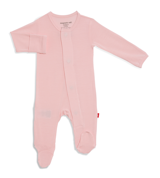 Pink Dogwood Modal Magnetic Footie