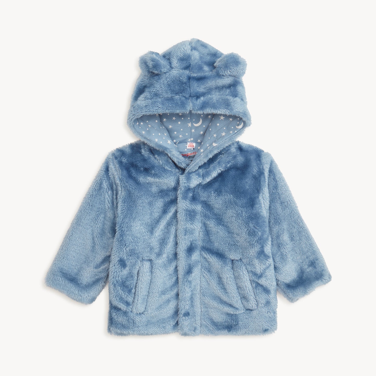 Winter Sky Minky Bear Jacket