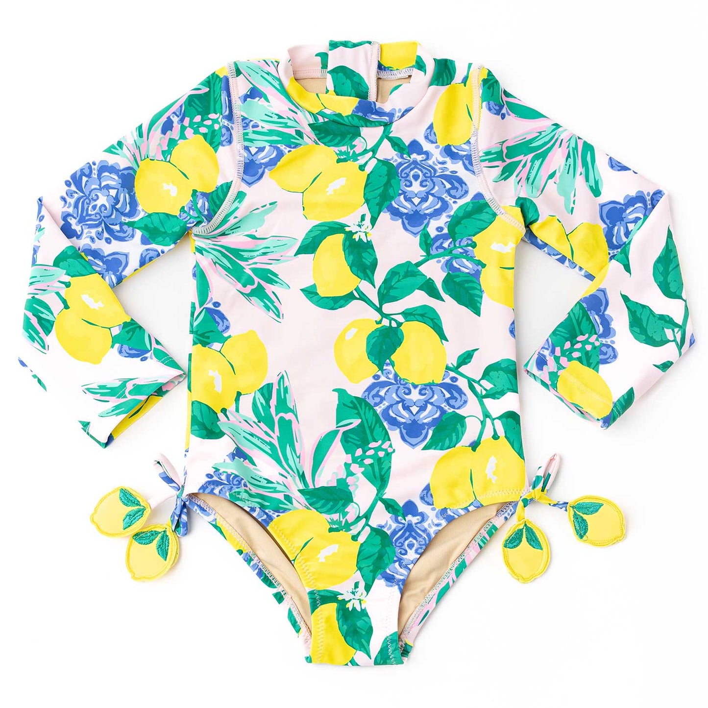 1pc - Long Sleeve - Santorini Citrus