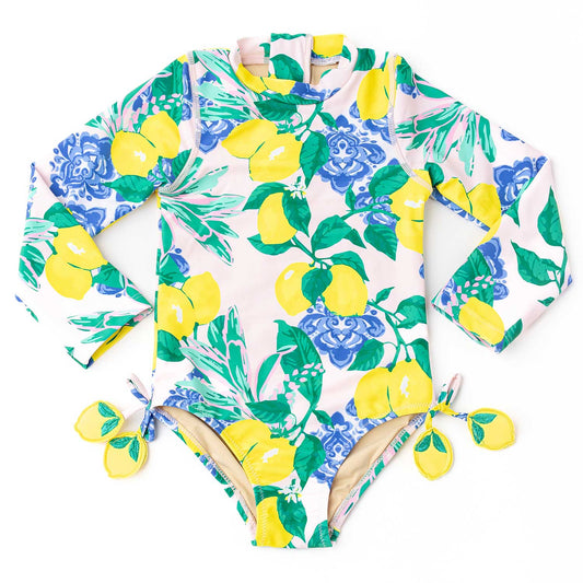 1pc - Long Sleeve - Santorini Citrus