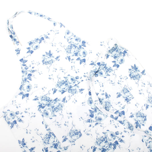 Apron - Blue Rose