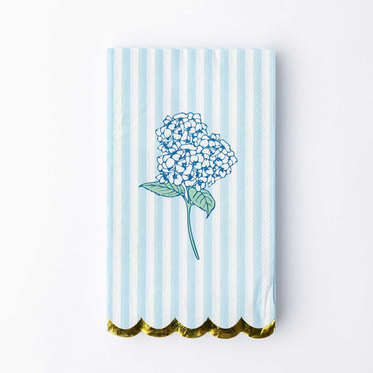 Paper Guest Towels - Hydrangea Stem