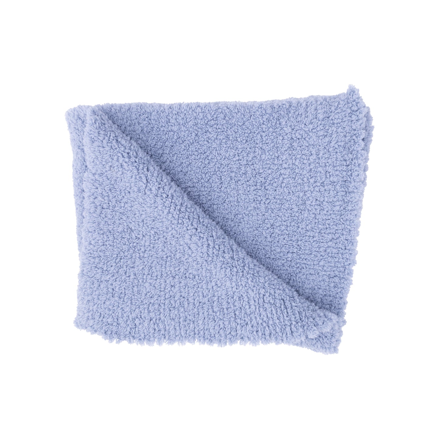 Chenille Stroller Blanket Dusty Blue 30X40