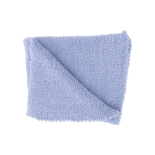 Chenille Stroller Blanket Dusty Blue 30X40