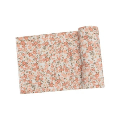 Sweet Rose Calico - Swaddle Blanket